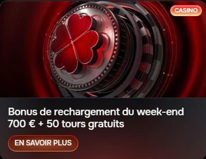 Revolution Casino bonus recharge weekend