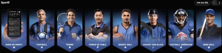 Revolution Casino paris sportifs